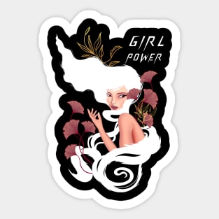 The world needs strong women. Women who will lift and build others, who will love and be loved. Sticker